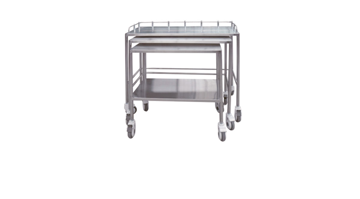 QT311 Stainless Steel Instrument Trolley