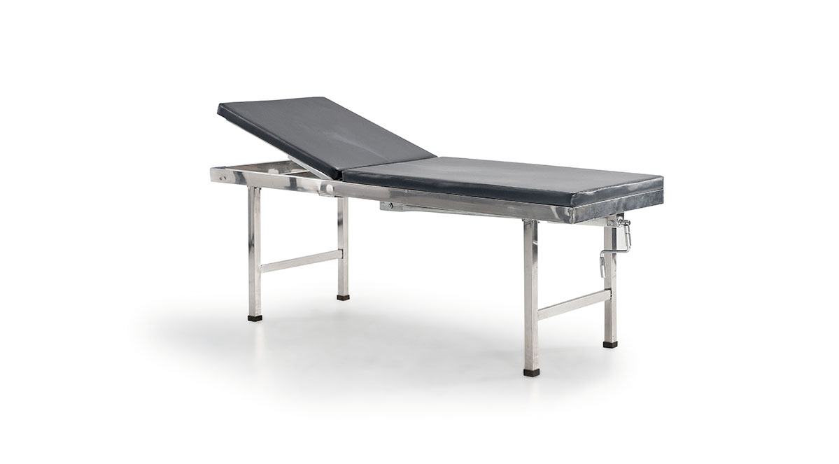 BC741 Examination Couch (Stainless Steel Two-folded Examination Couch )