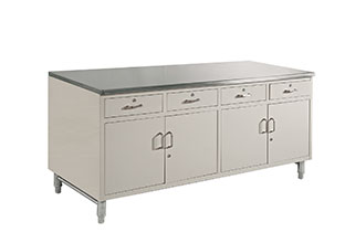 YG193 Workbench with Stainless Steel Surface and Base