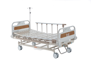 BC364B Two-crank Hospital Bed with Casters Central Controlled