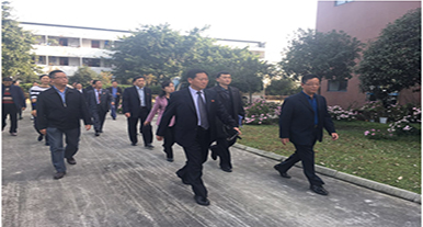 中朝交流丨2017年11月7日华信高科举行与朝鲜科技总联盟代表团考察交流会