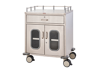 YG329 Stainless Steel Anesthesia Trolley