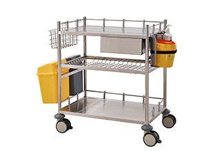 QT322 Stainless Steel Treatment Trolley
